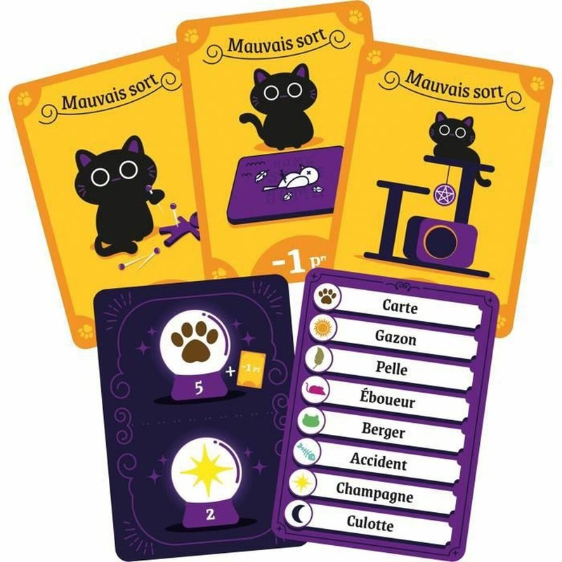 Juegos Mesa Niños: Asmodee Maudit Mot Dit (FR) Juego de Cartas