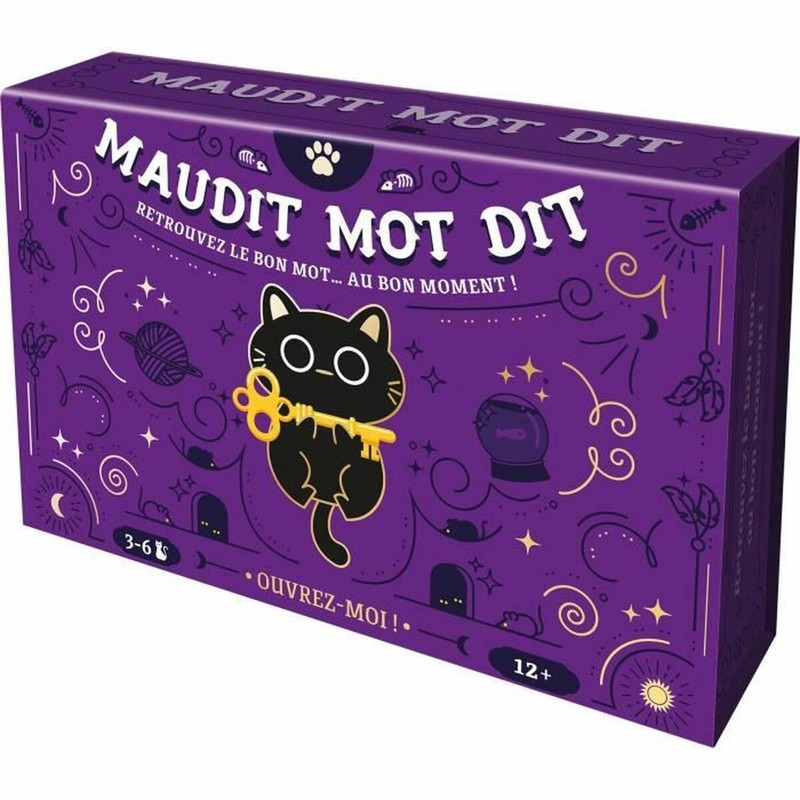 Juegos Mesa Niños: Asmodee Maudit Mot Dit (FR) Juego de Cartas