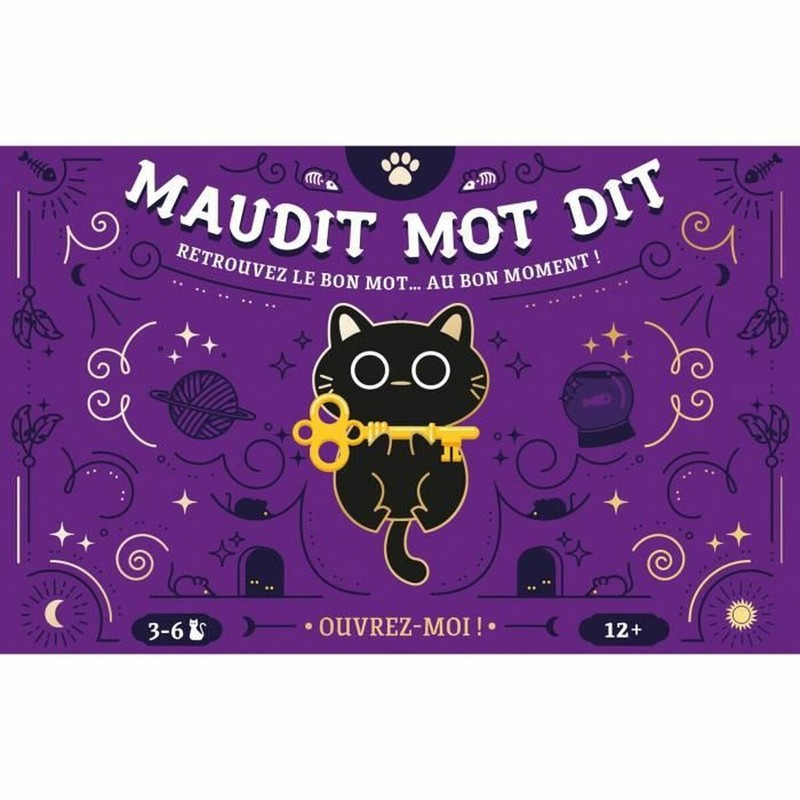 Juegos Mesa Niños: Asmodee Maudit Mot Dit (FR) Juego de Cartas