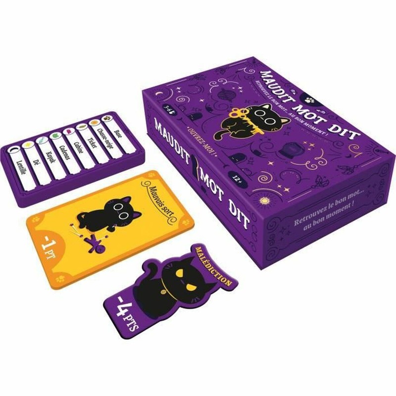 Juegos Mesa Niños: Asmodee Maudit Mot Dit (FR) Juego de Cartas