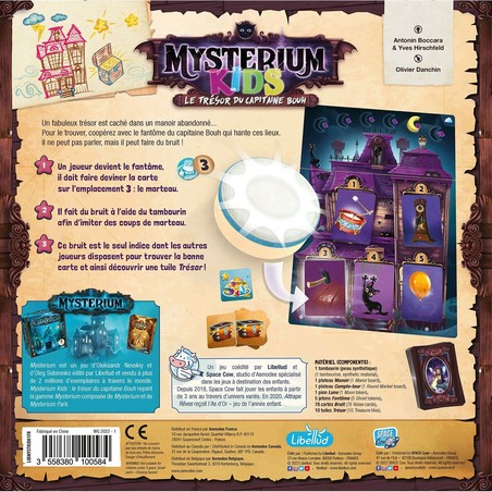 Juegos Mesa Niños Asmodee Mysterium Kids Cooperativo Francés