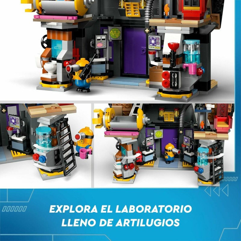 Construcción de la casa de Gru, vista frontal