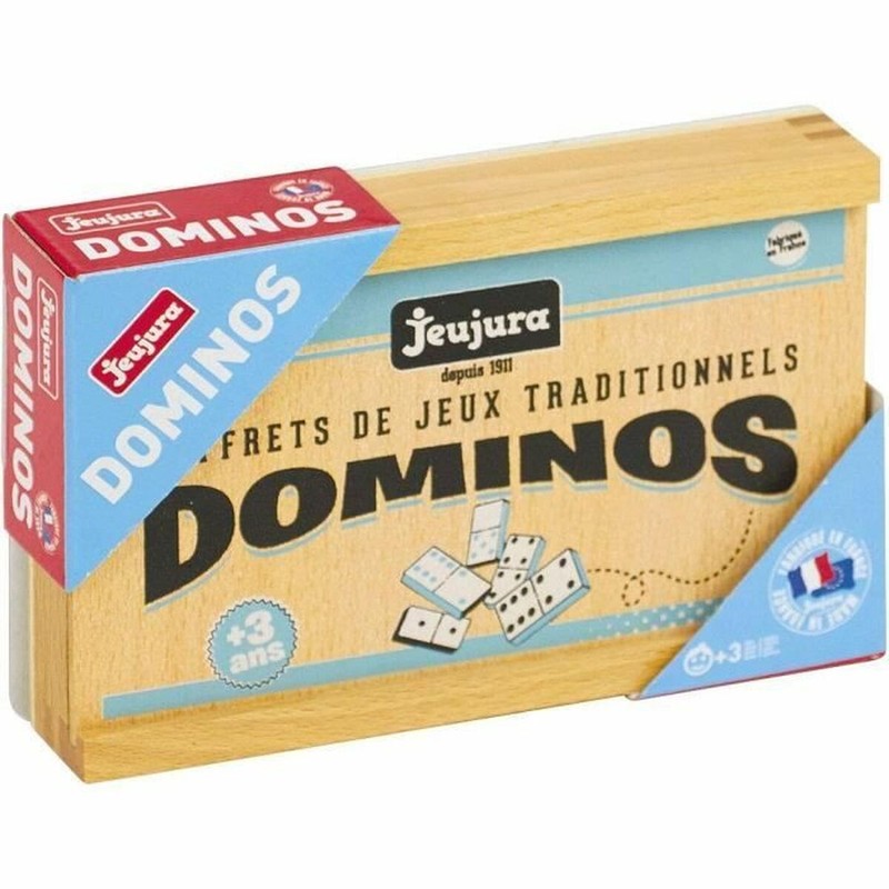 Juegos de Mesa para Niños: Dominó Madera Jeujura J8142