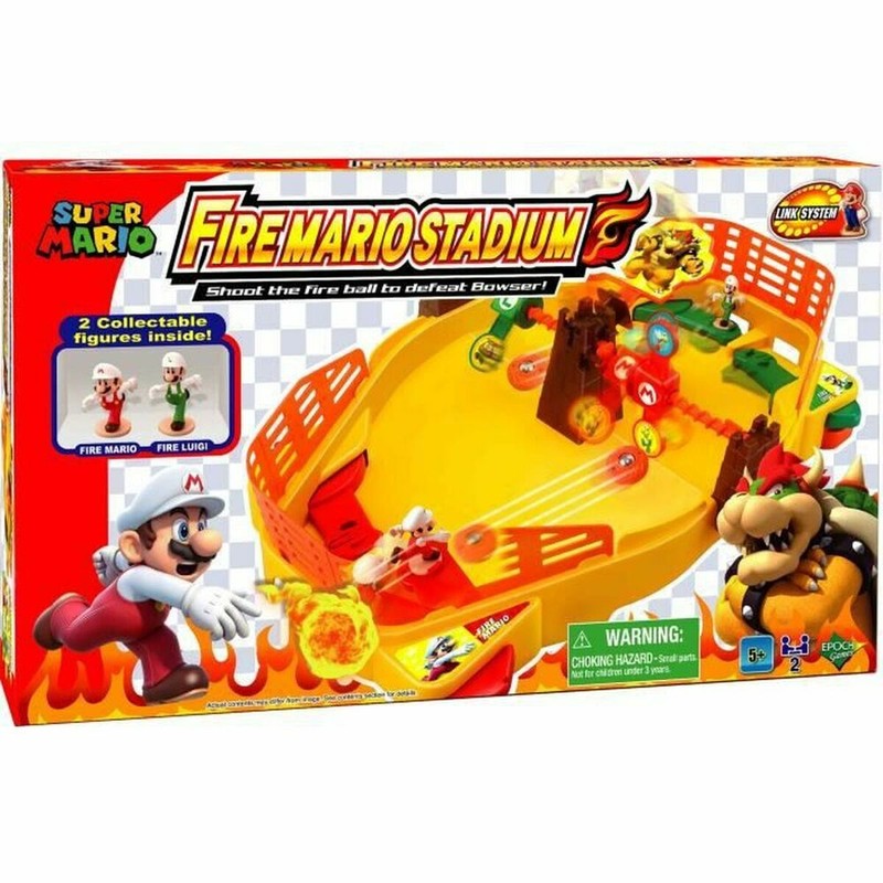 Juegos Mesa Niños Super Mario Fire Mario Stadium - 2 Jugadores - Compra online en MegaJuguetes