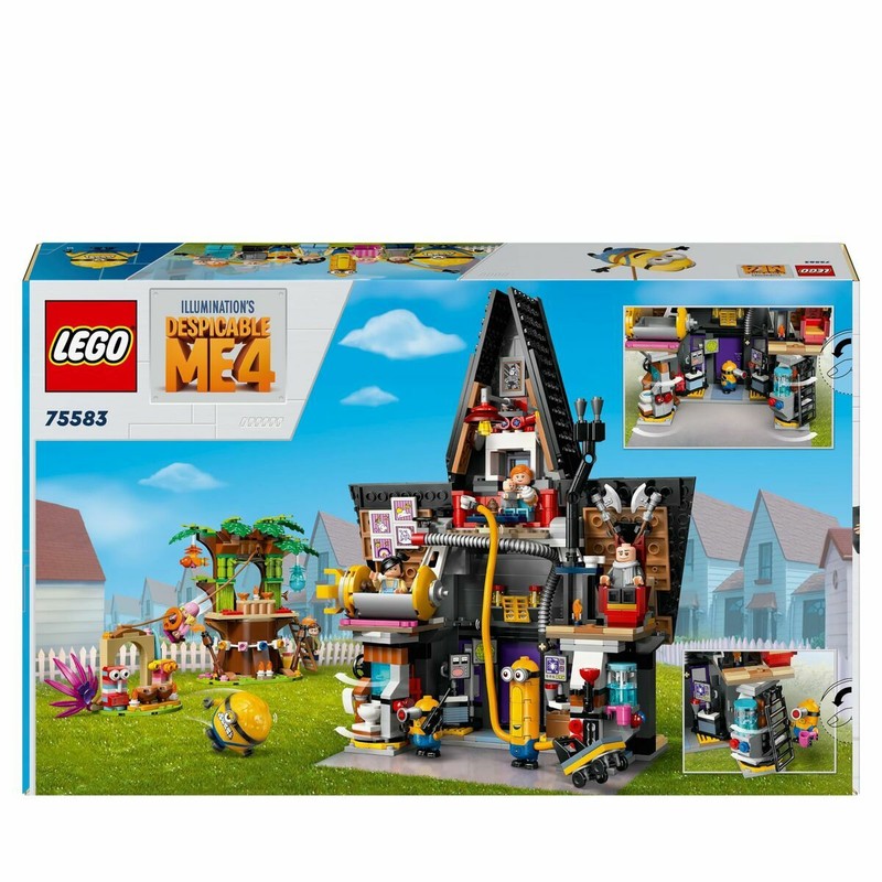 Minifiguras LEGO Minions y Gru, listos para la acción