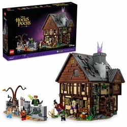Juego de Construcción Lego Hocus Pocus: Cabaña Hermanas Sanderson 21341 - Compra online en MegaJuguetes