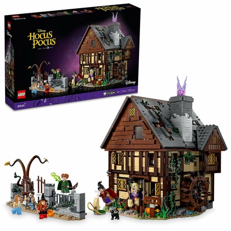 Juego de Construcción Lego Hocus Pocus: Cabaña Hermanas Sanderson 21341 - Compra online en MegaJuguetes