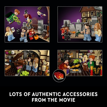 Juego de Construcción Lego Hocus Pocus: Cabaña Hermanas Sanderson 21341