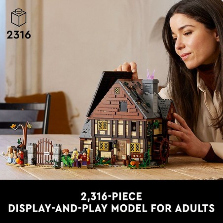 Juego de Construcción Lego Hocus Pocus: Cabaña Hermanas Sanderson 21341