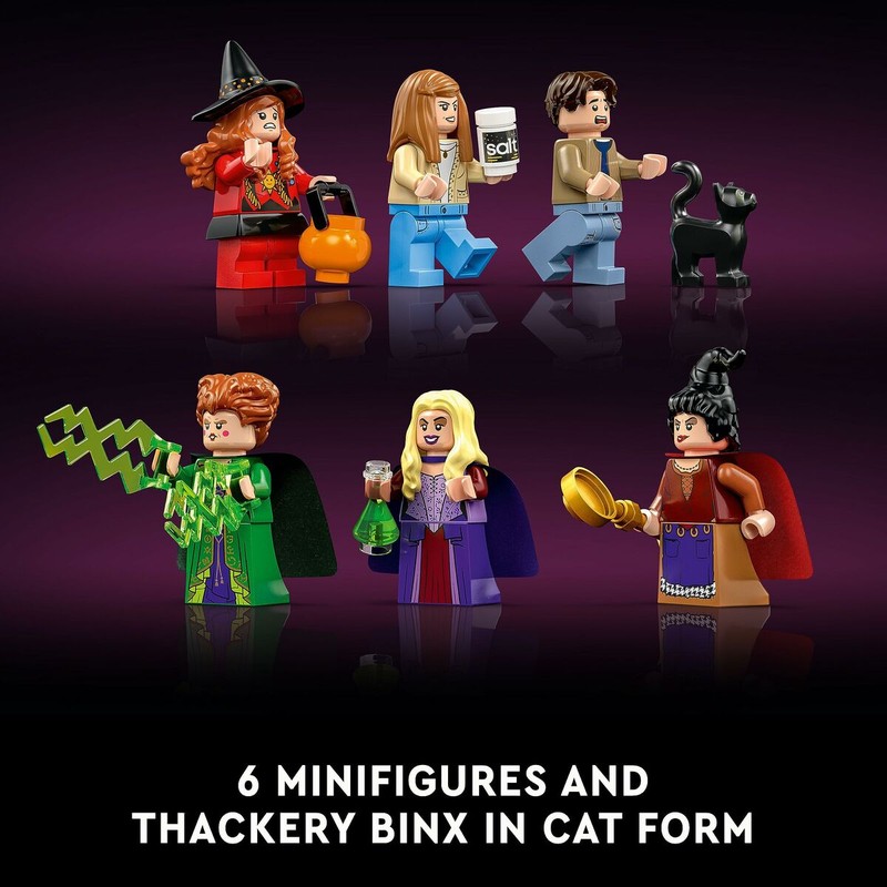 Juego de Construcción Lego Hocus Pocus: Cabaña Hermanas Sanderson 21341
