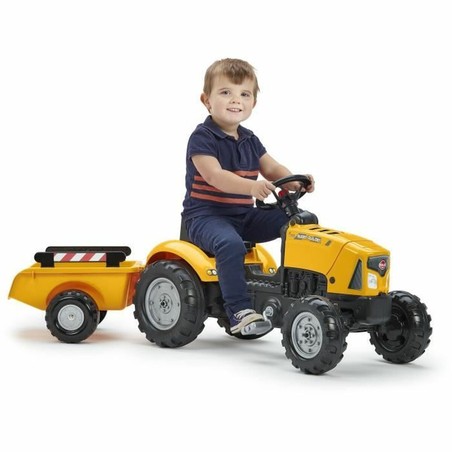 Juguetes Exterior Niños: Tractor a Pedales Falk Amarillo