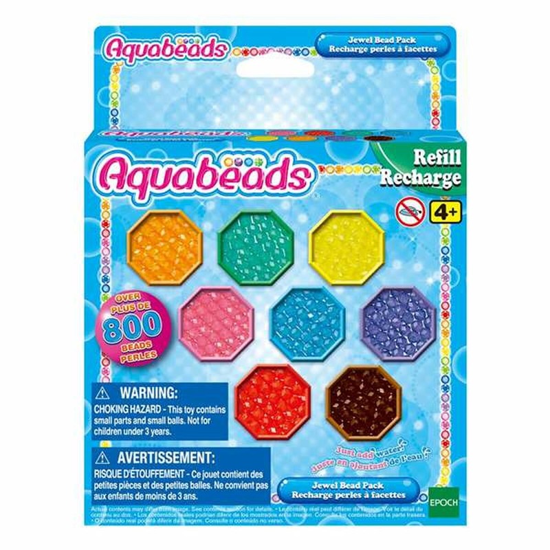 Abalorios Aquabeads 31520: Manualidades Niños con 800 Piezas - Compra online en MegaJuguetes