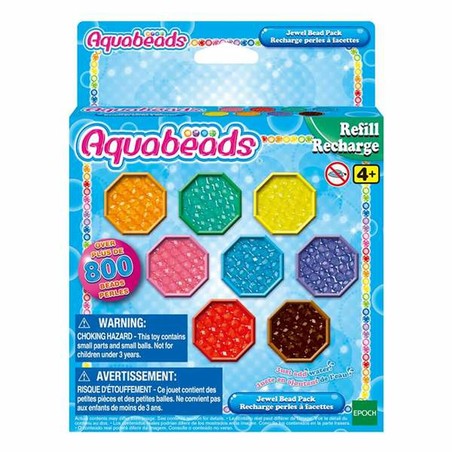Abalorios Aquabeads 31520: Manualidades Niños con 800 Piezas