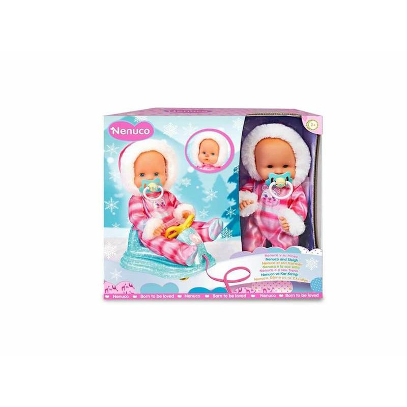 Muñecas Niñas Nenuco Trineo 35 cm - Aventura Invernal
