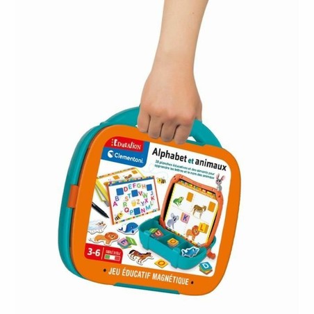 Juegos Mesa Niños Clementoni Magnetic Letters & Animals Case