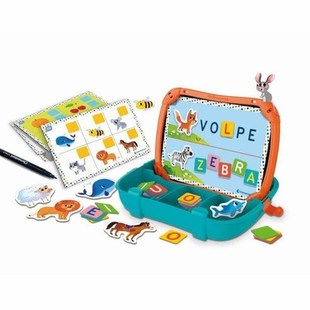 Juegos Mesa Niños Clementoni Magnetic Letters & Animals Case