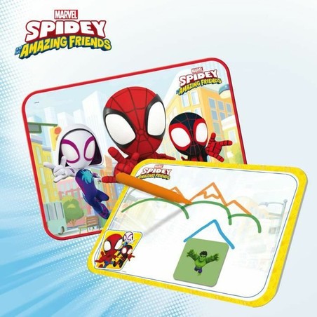 Juegos Mesa Niños Lisciani Spidey Super Desk Multilingüe