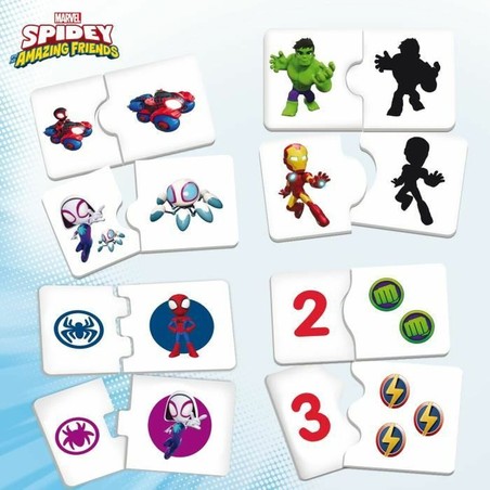 Juegos Mesa Niños Lisciani Spidey Super Desk Multilingüe