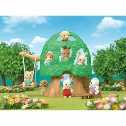 Figuras Acción Niños Sylvanian Families La Cabaña y Bebé Ardilla - Compra online en MegaJuguetes