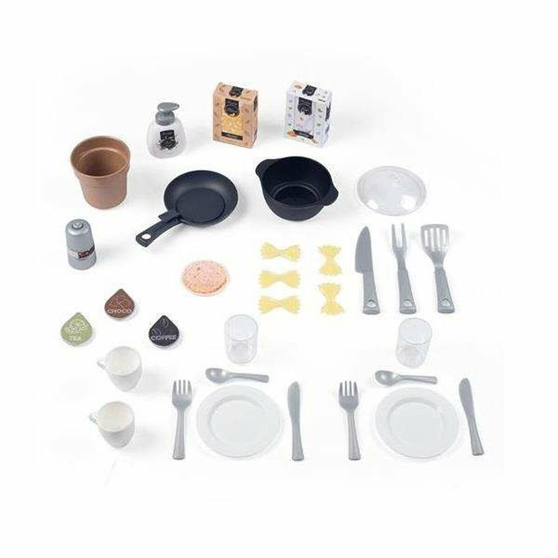 Juego Simbólico Niños: Cocina de Juguete Smoby Loft 32 Piezas