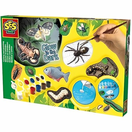 Manualidades Niños: Pasta de Modelar SES Creative Scary Animals - Compra online en MegaJuguetes