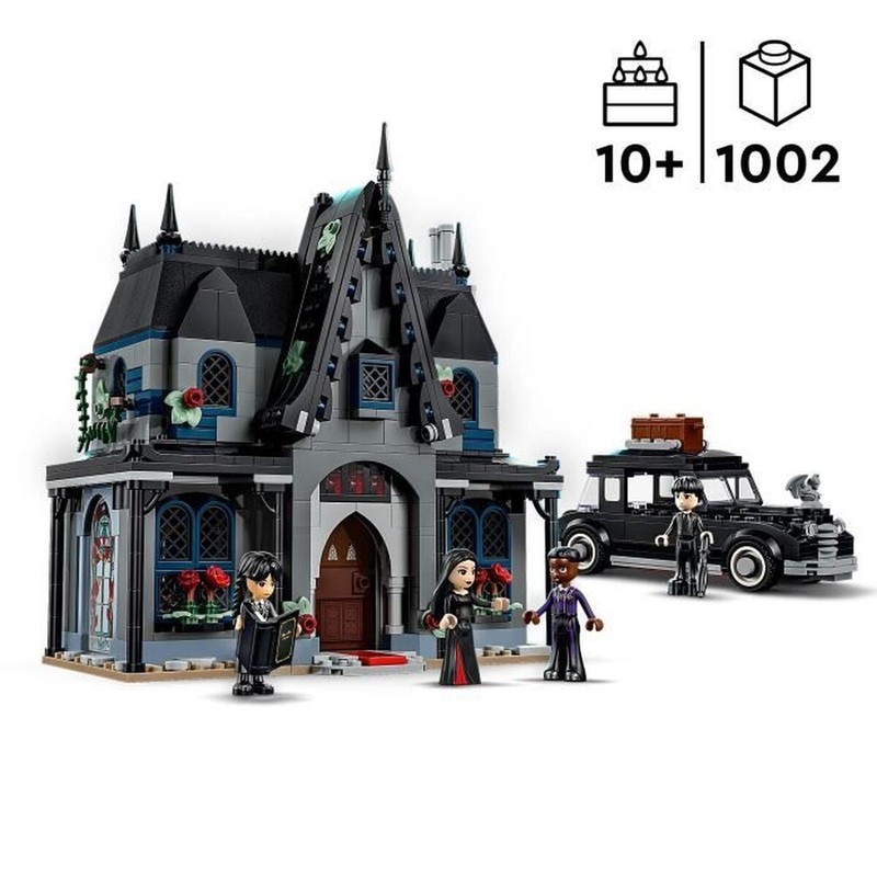 Piezas de bloques construcción Lego Wednesday para un desafío creativo