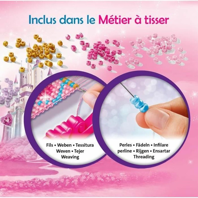 Manualidades Niños: Kit de Pulseras Disney Princesses Ravensburger