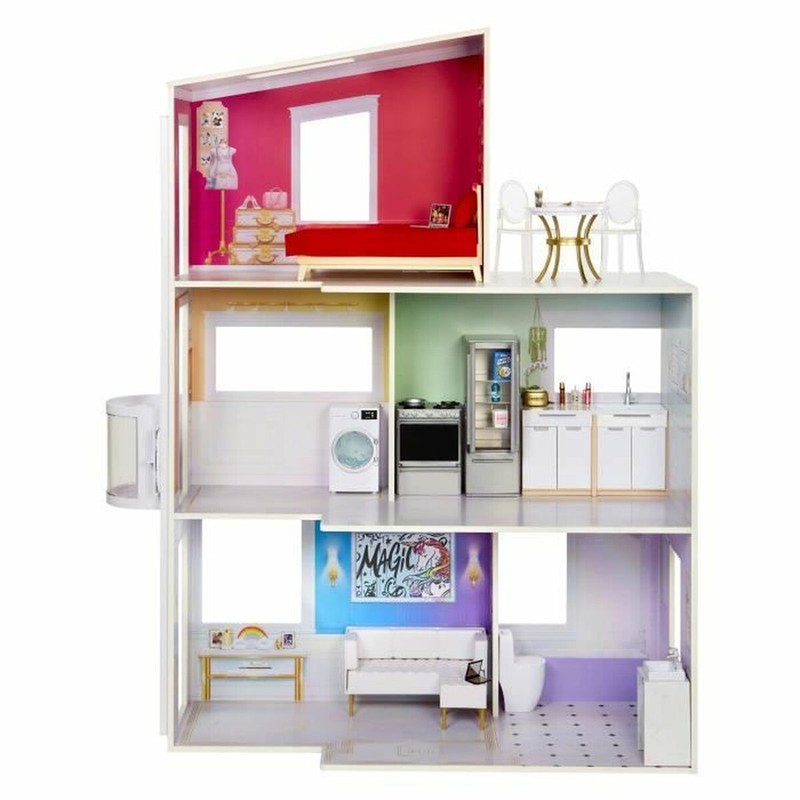 Muñecas Niñas: Casa Rainbow High Townhouse de Lujo y Diseño Moderno - Compra online en MegaJuguetes