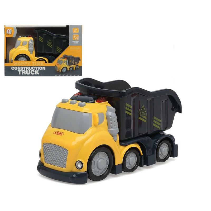 Coches Juguete Niños: Camión Construction Truck con Sonido y Luz - Compra online en MegaJuguetes