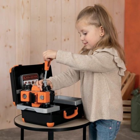 Juego Simbólico Niños Smoby: Banco de Herramientas 39 Piezas