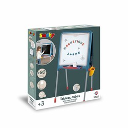 Manualidades Niños: Pizarra Doble Cara Smoby Plegable 80 Piezas - Compra online en MegaJuguetes 2