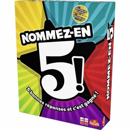 Juegos Mesa Niños Goliath Nommez-en 5!