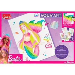 Manualidades Niños Maped Aqua'Art Barbie para Pintar - Compra online en MegaJuguetes