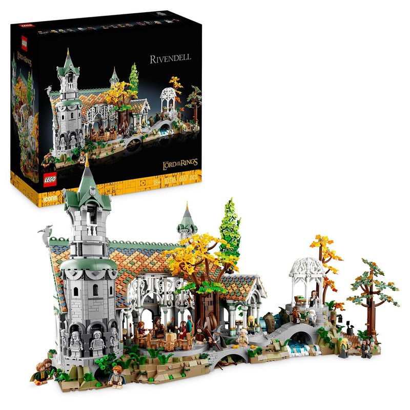 Lego Rivendell Set de Construcción - El Señor de los Anillos 10316 - Compra online en MegaJuguetes