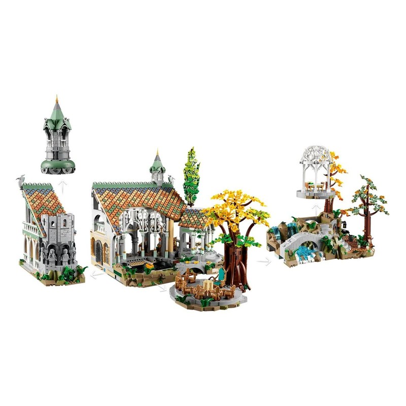 Lego Rivendell Set de Construcción - El Señor de los Anillos 10316