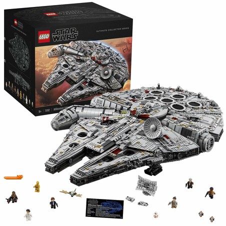 Juguetes Construcción Niños: LEGO Star Wars Millennium Falcon 75192 - Compra online en MegaJuguetes