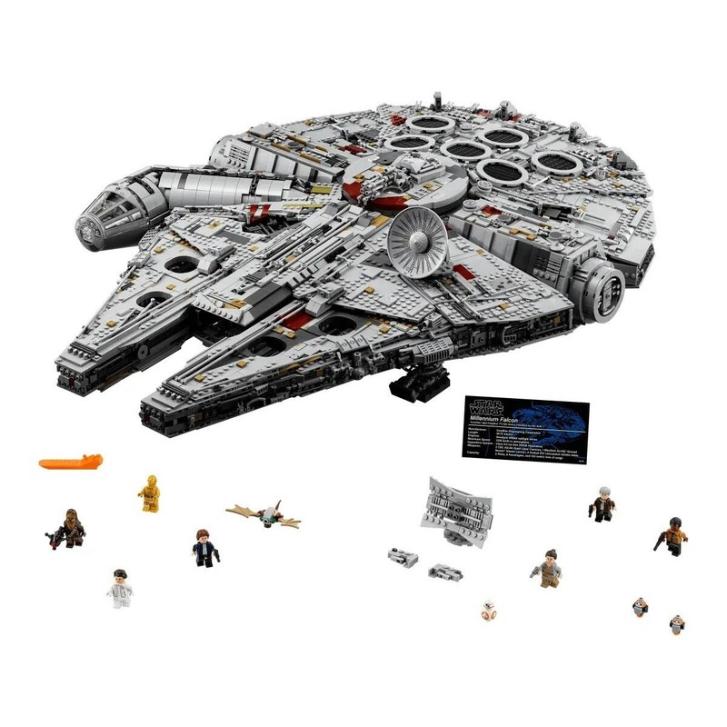 Juguetes Construcción Niños: LEGO Star Wars Millennium Falcon 75192