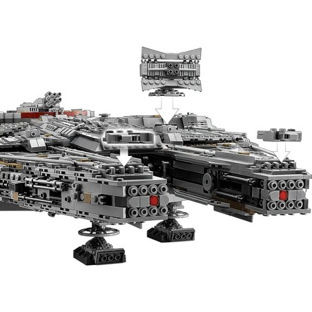 Juguetes Construcción Niños: LEGO Star Wars Millennium Falcon 75192