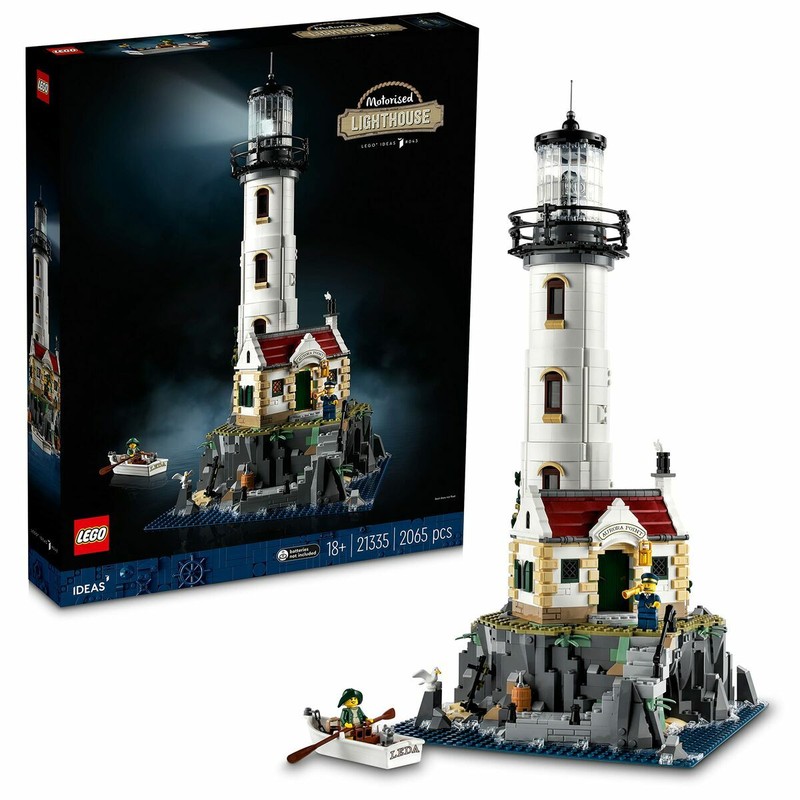 Lego Faro Motorizado 21335 - Set de Construcción Coleccionable - Compra online en MegaJuguetes