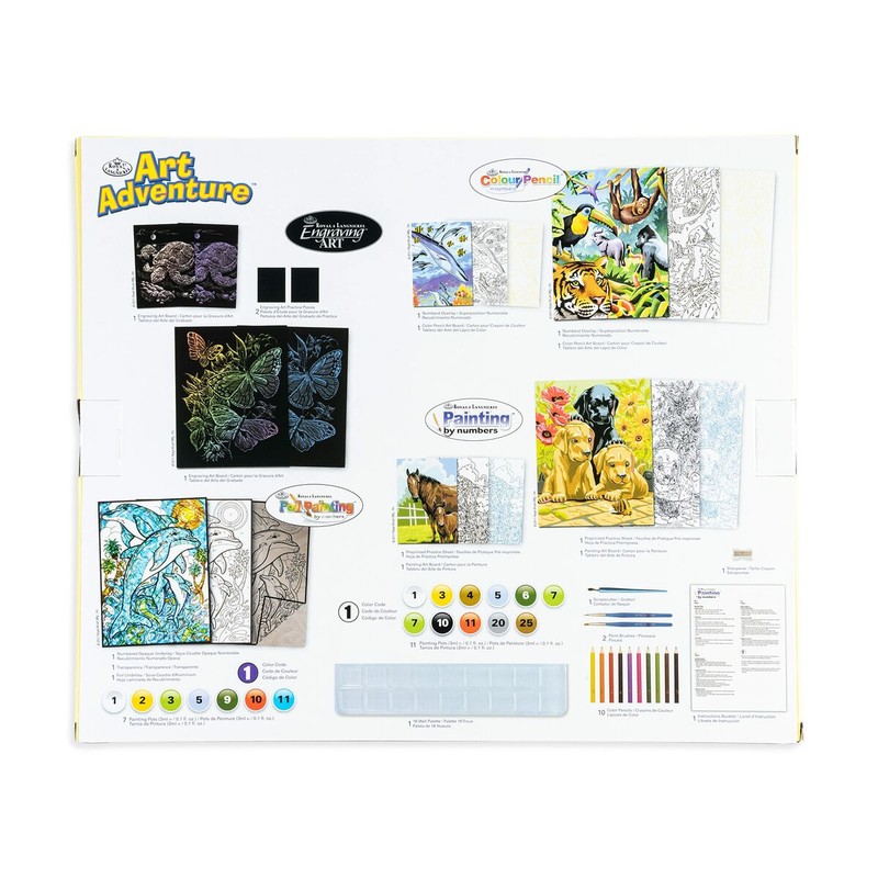 Manualidades Niños: Set de Pintura por Números Royal & Langnickel Art Adventure