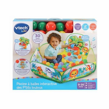 Juguetes Exterior Niños: Piscina de Bolas Vtech Baby Interactiva