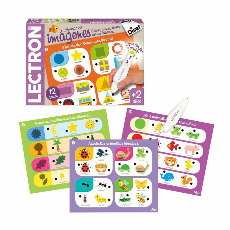 Juegos Mesa Niños Diset: Aprendo con Imágenes Educativo - Compra online en MegaJuguetes