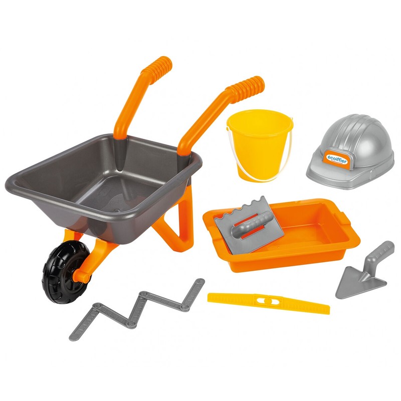 Juguetes Exterior Niños: Set Playa Ecoiffier The Builder 50 cm - Compra online en MegaJuguetes
