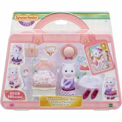 Figuras Acción Niños Sylvanian Families: Maleta Moda Gata Persa - Compra online en MegaJuguetes