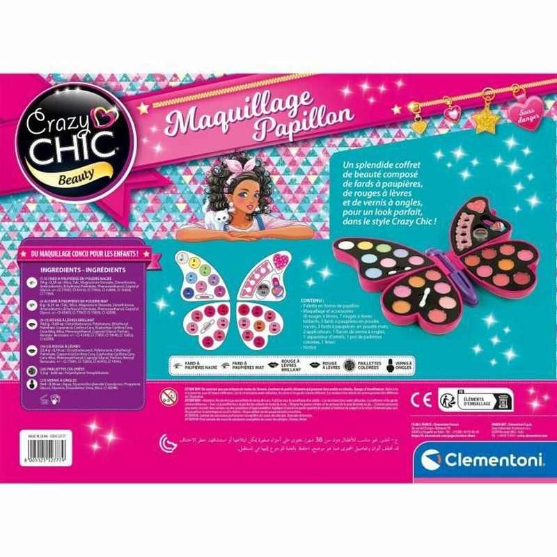 Maquillaje Infantil Baby Born Butterfly Makeup Set Multicolor