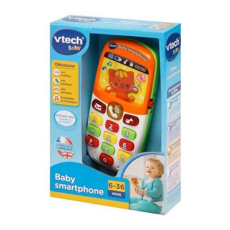Juguetes electrónicos niños: Vtech Baby Bilingual Smartphone (FR)