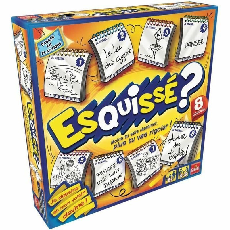 Juegos Mesa Niños Goliath Esquissé? (FR): Dibujo y Creatividad - Compra online en MegaJuguetes