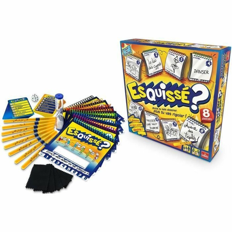 Juegos Mesa Niños Goliath Esquissé? (FR): Dibujo y Creatividad