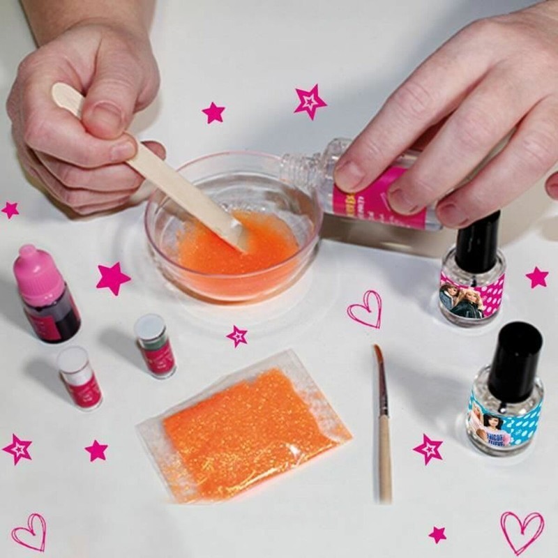 Disfraces Niños: Set de Manicura Barbie Nail Art Lisciani Giochi