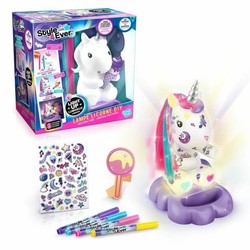 Manualidades Niños Canal Toys - Unicornio Luminoso Lámpara para Decorar - Compra online en MegaJuguetes